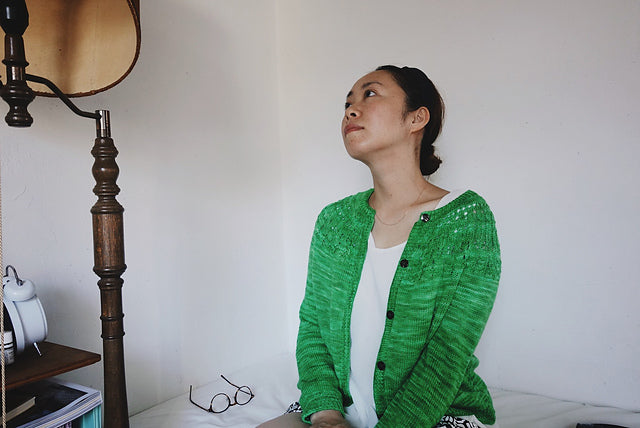 Midnight Yoke Cardigan Knitting Pattern