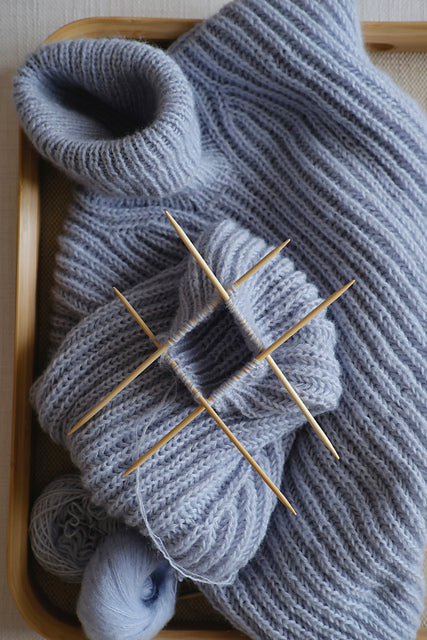Turtleneck Sweater Knitting Pattern