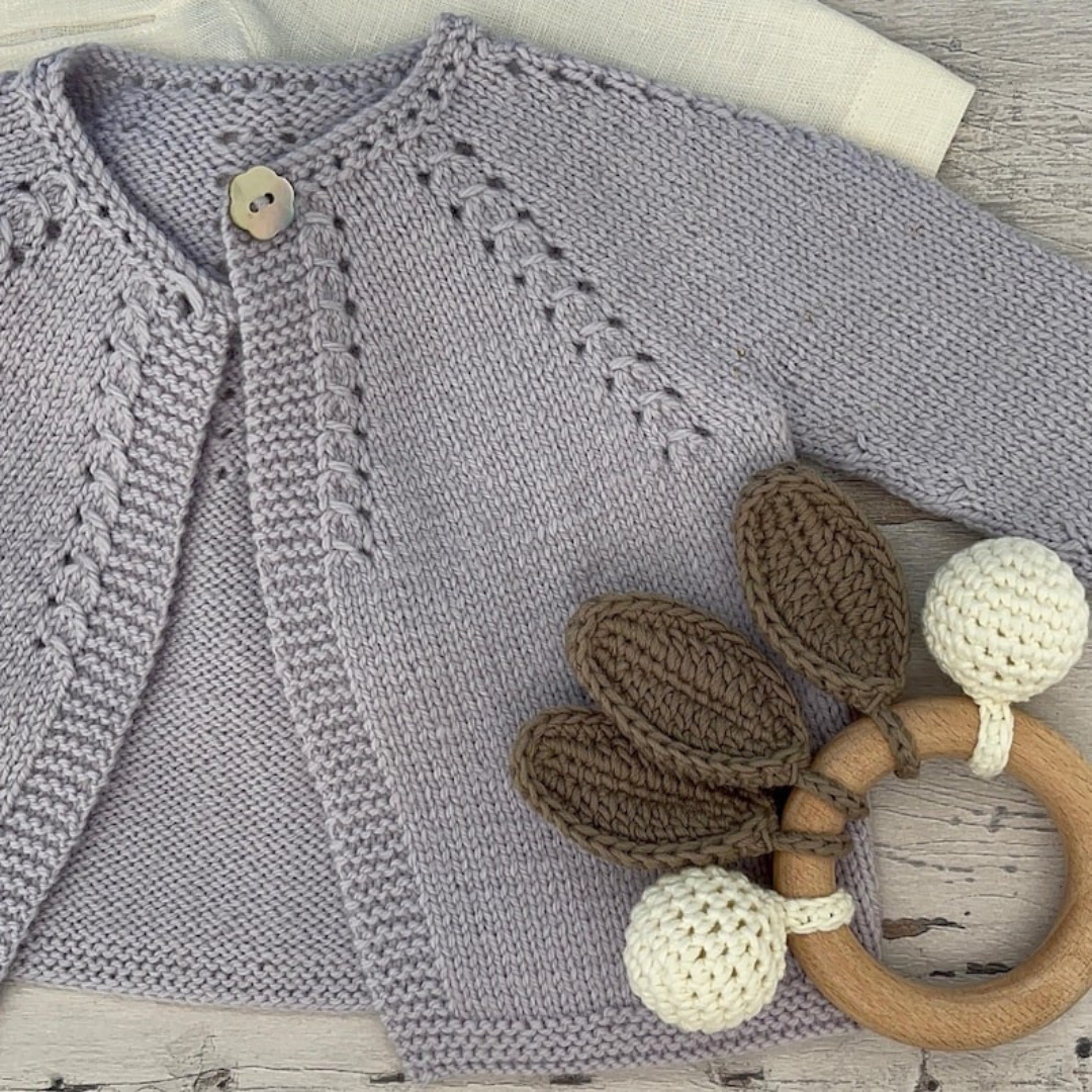 Baby Cardigan Knitting Pattern