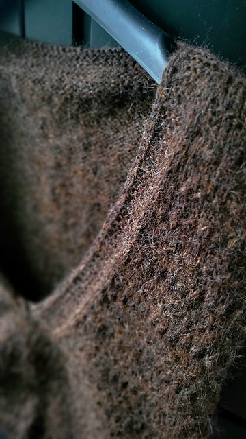 Textured V-Neck Vest Knitting Pattern