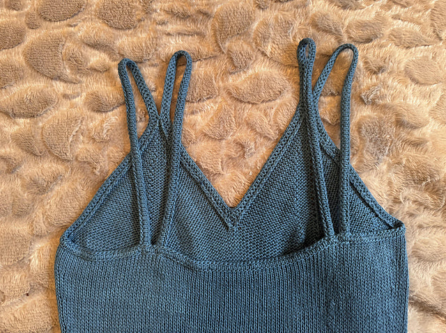 Strappy Top Knitting Pattern