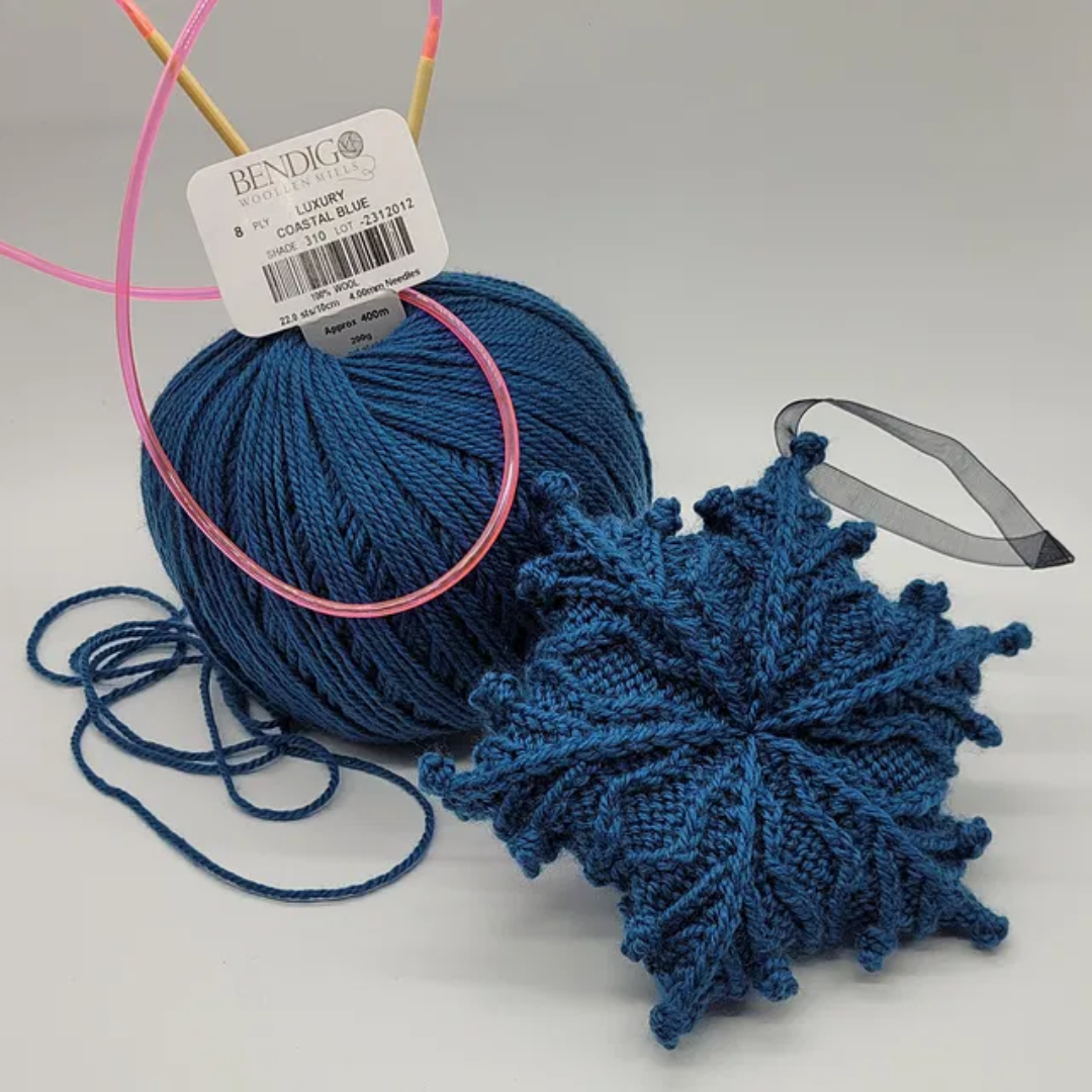 Snowflakes Bundle Knitting Pattern
