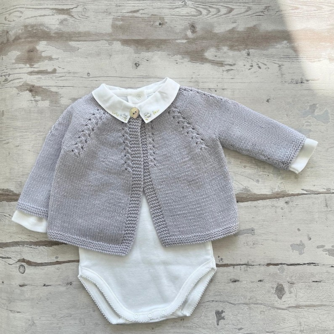 Baby Cardigan Knitting Pattern