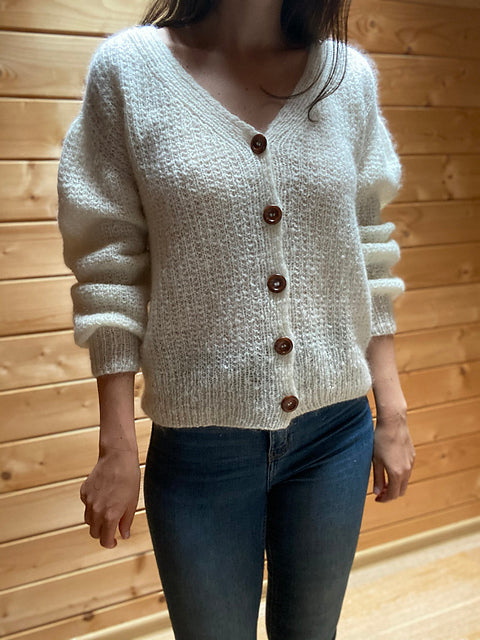 Top Down Cardigan Knitting Pattern