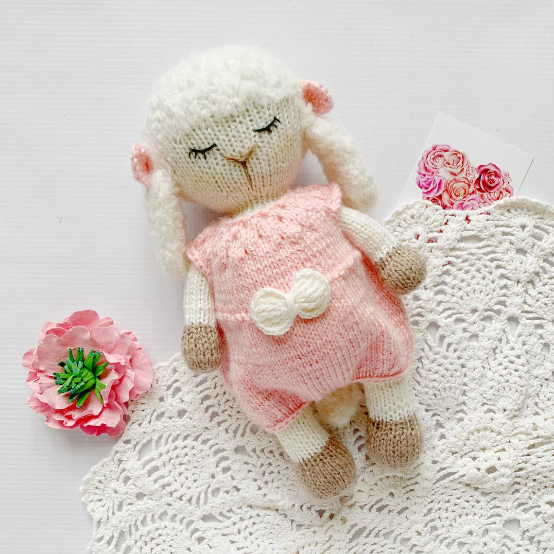 Sleeping Sheep Knitting Pattern