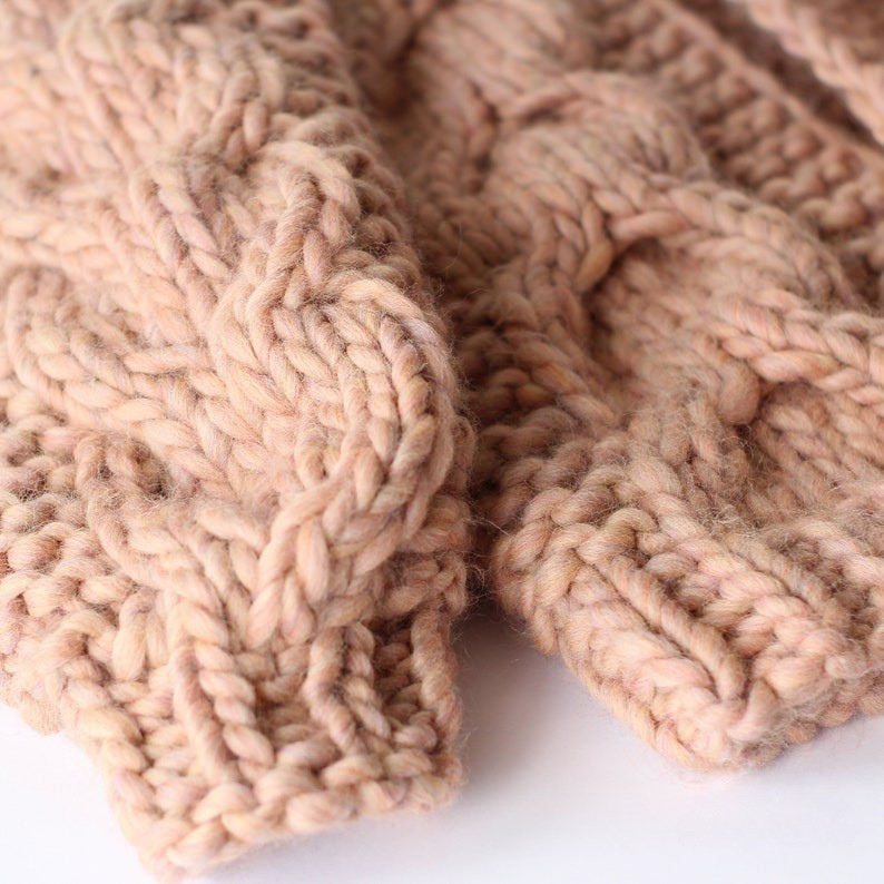Chunky Cardigan Knitting Pattern