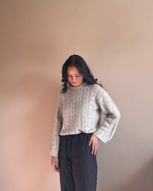 Lace Pullover Knitting Pattern
