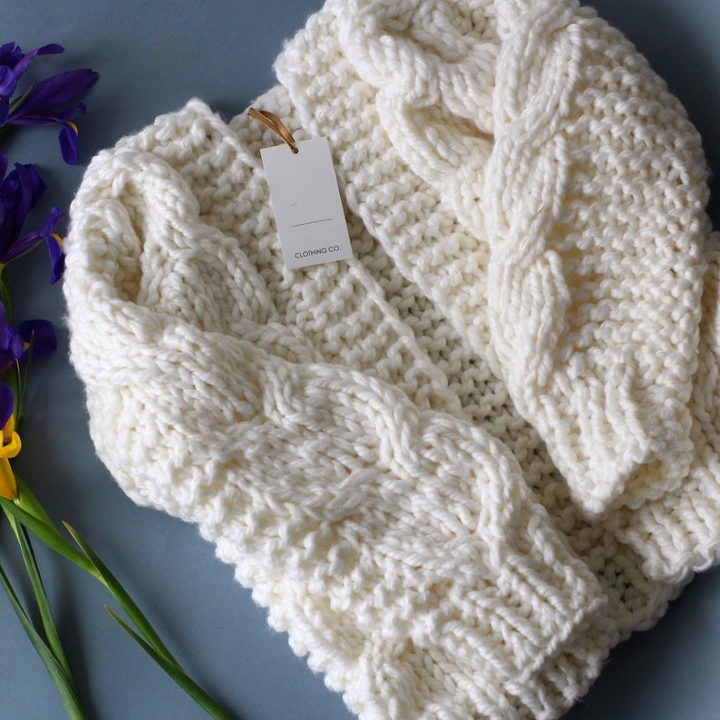 Chunky Cardigan Knitting Pattern