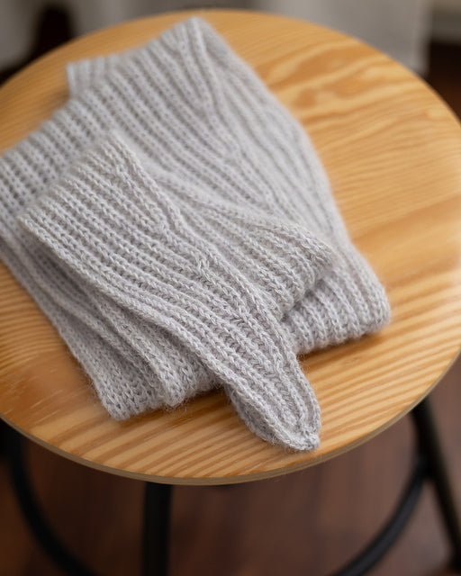 Brioche Scarf Knitting Pattern