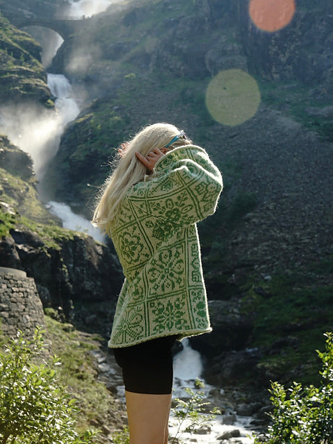 Folk Sweater Knitting Pattern