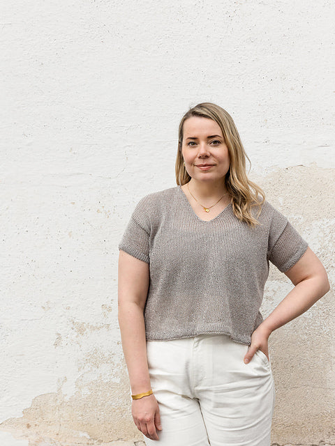 Short-Sleeved Tee Knitting Pattern