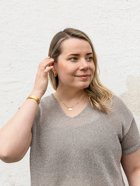 Short-Sleeved Tee Knitting Pattern