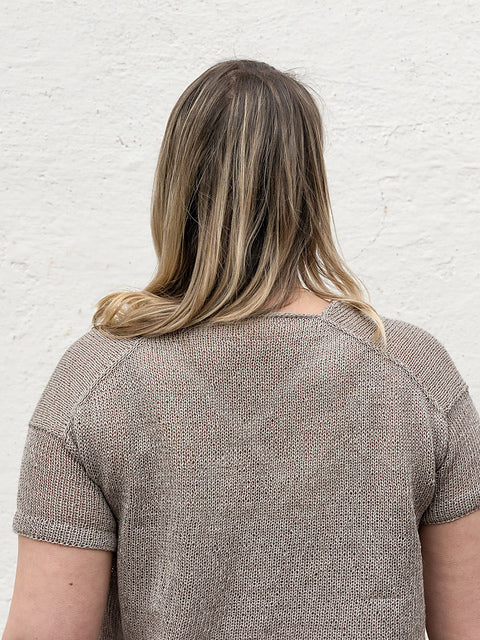 Short-Sleeved Tee Knitting Pattern