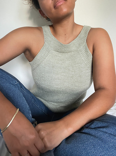 Summer Camisole Top Knitting Pattern