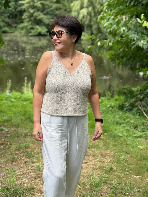 Strappy Top Knitting Pattern