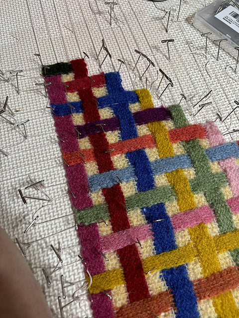 Woven Scarf Knitting Pattern