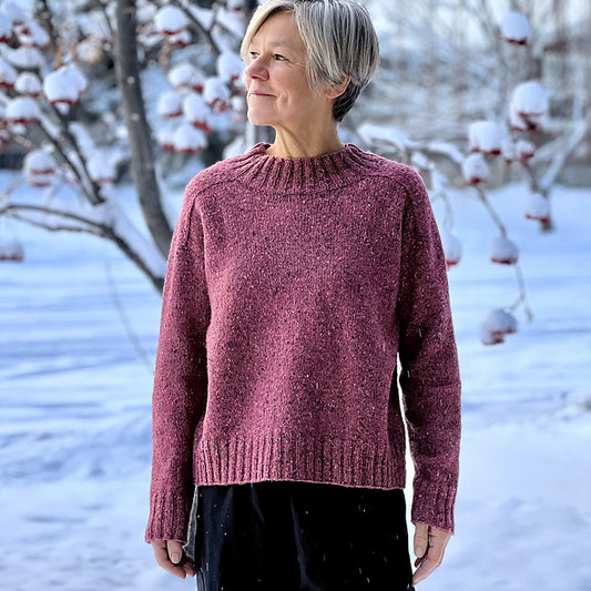 Giddy Up Sweater Knitting Pattern