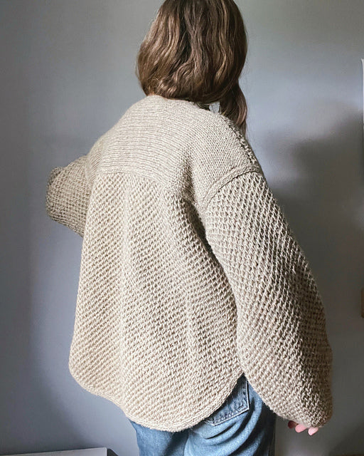 Oversized Jacket Knitting Pattern