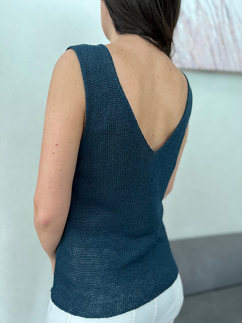 Reversible Tank Top Knitting Pattern