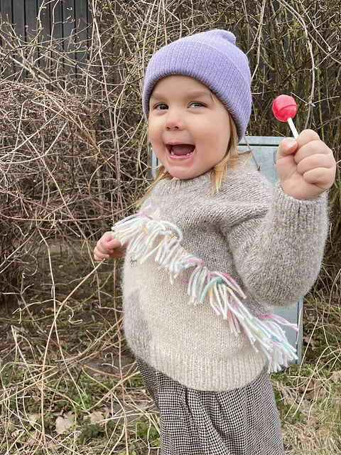 Kids Unicorn Sweater Knitting Pattern