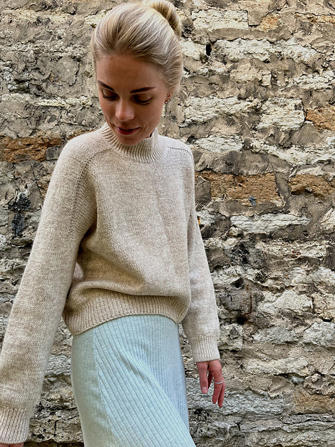 Loose Fit Sweater Knitting Pattern