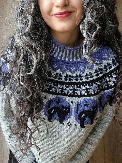 Halloween Jumper Knitting Pattern