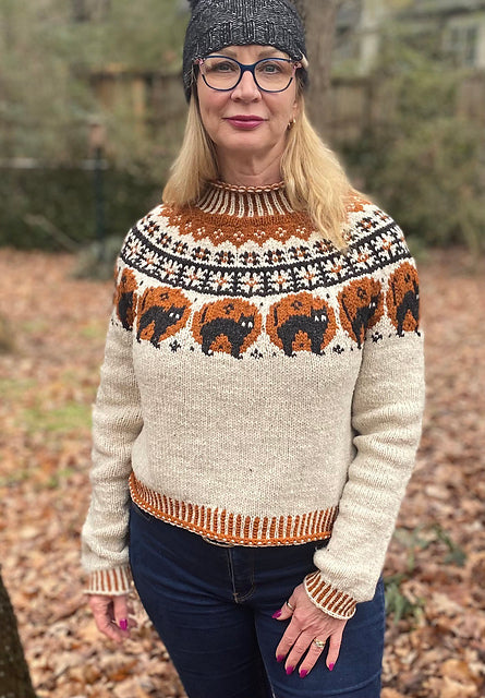 Halloween Jumper Knitting Pattern