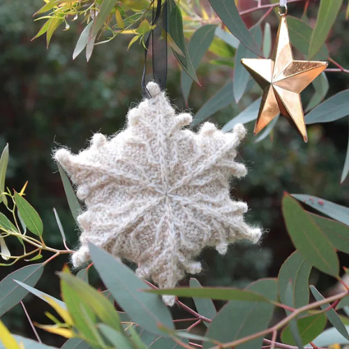 Snowflake Knitting Pattern