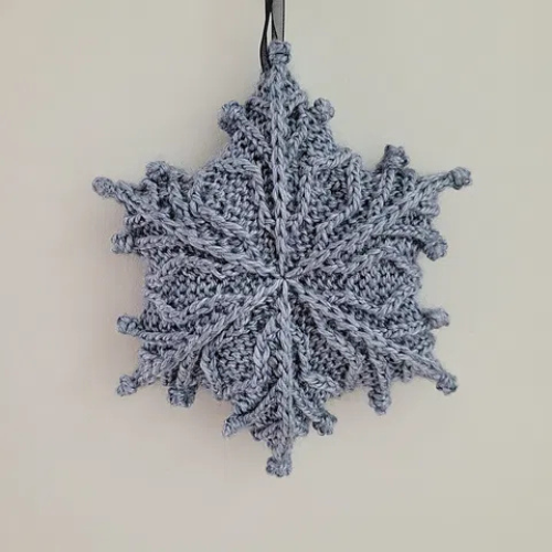 Snowflake Knitting Pattern