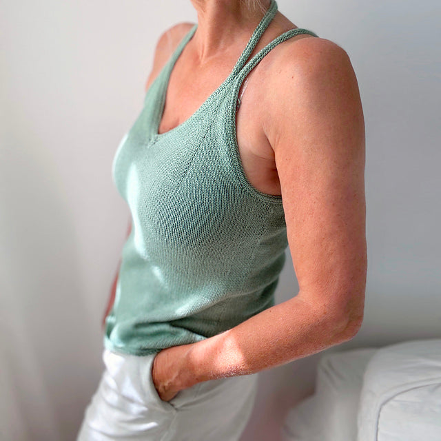 Strappy Top Knitting Pattern