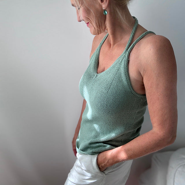 Strappy Top Knitting Pattern