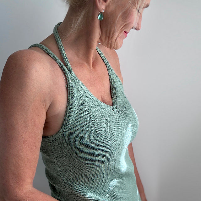 Strappy Top Knitting Pattern
