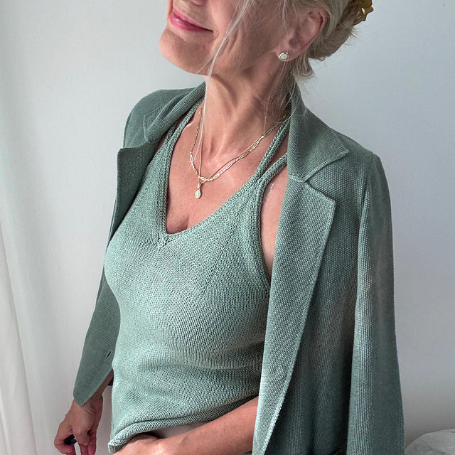 Strappy Top Knitting Pattern