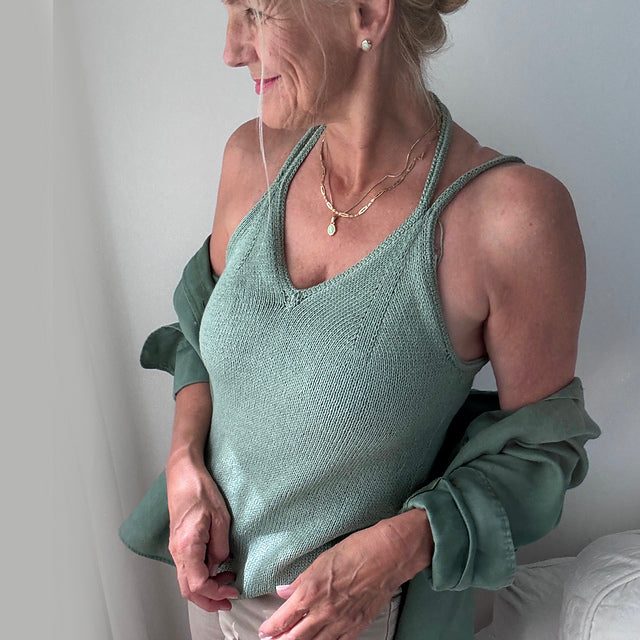 Strappy Top Knitting Pattern