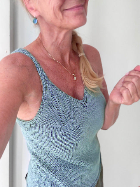 Strappy Top Knitting Pattern
