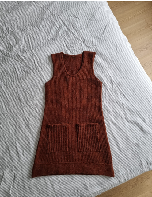Seamless Dress knitting Pattern
