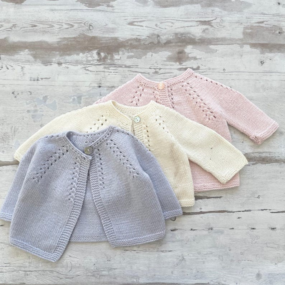 Baby Cardigan Knitting Pattern