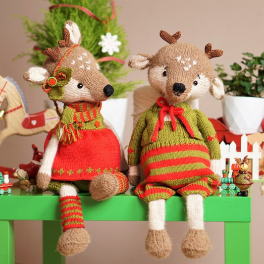 Christmas Reindeer Knitting Pattern