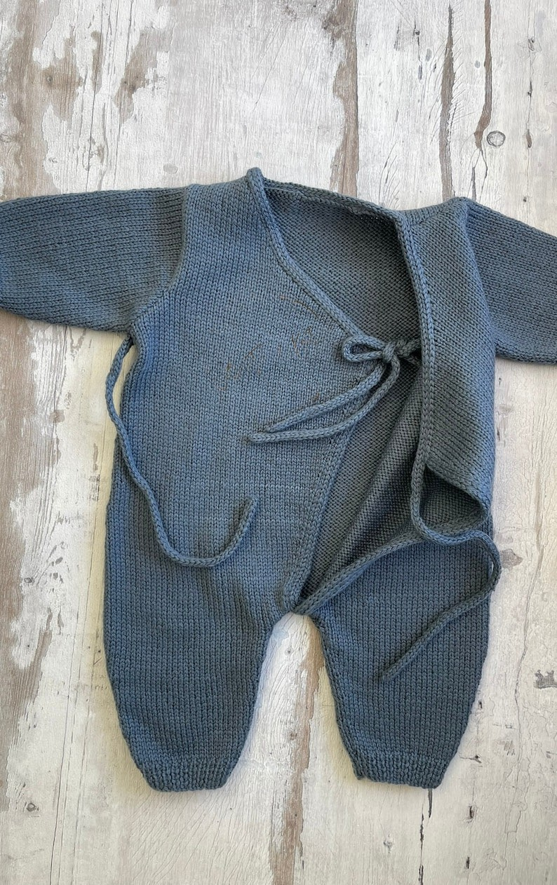 Kimono Jumpsuit Knitting Pattern