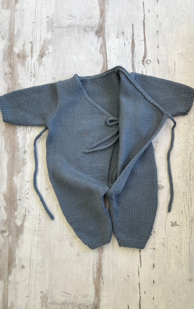 Kimono Jumpsuit Knitting Pattern