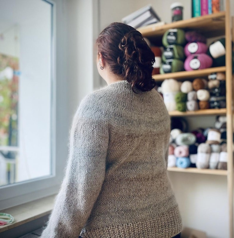 Beginner Friendly Sweater Knitting Pattern