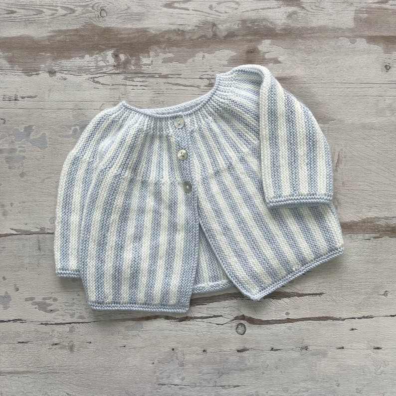 Baby Cardigan Knitting Pattern
