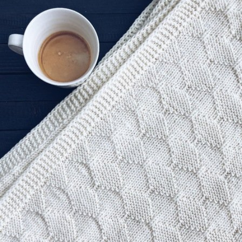 Lantern Blanket Knitting Pattern
