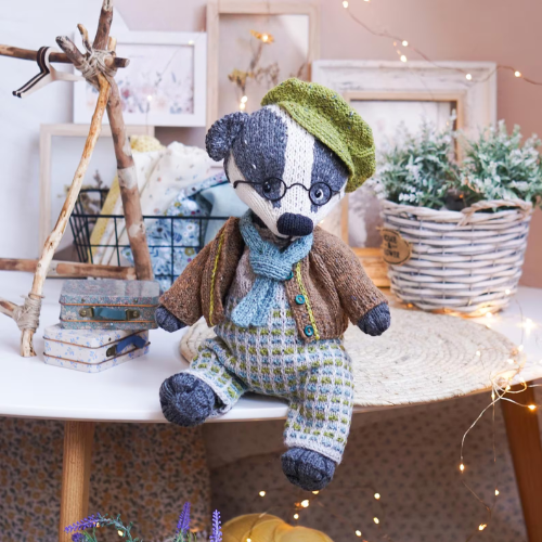Badger Knitting Pattern