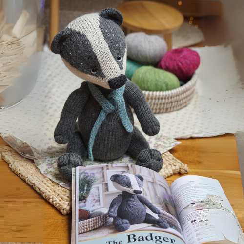 Badger Knitting Pattern