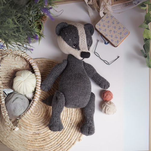 Badger Knitting Pattern