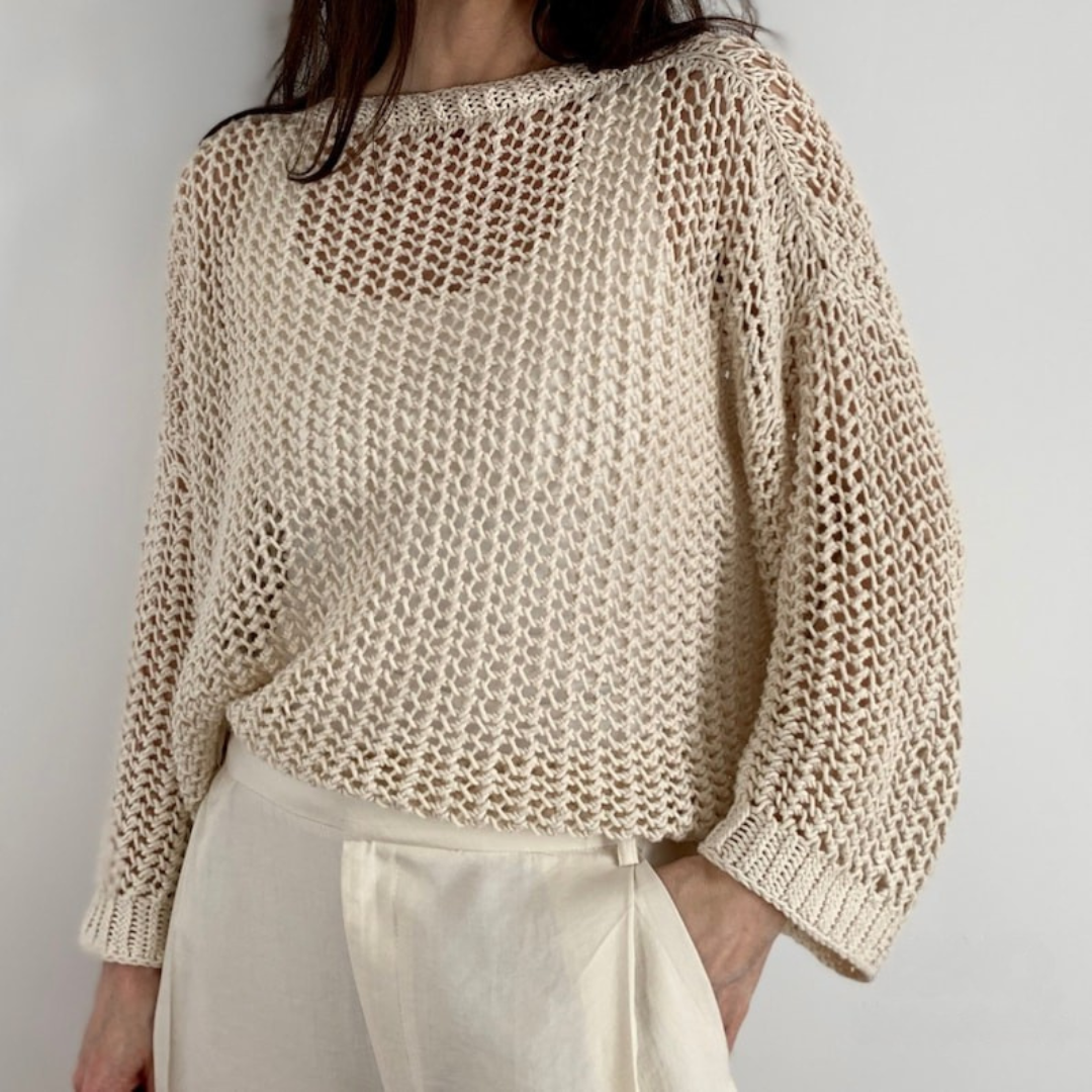 Lace Sweater Knitting Pattern