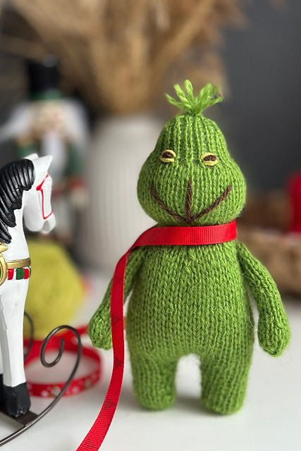 Christmas Grinch Knitting Pattern