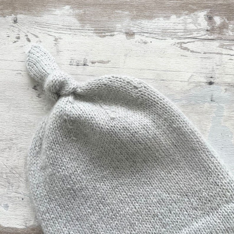 Baby Wool Beanie Knitting Pattern