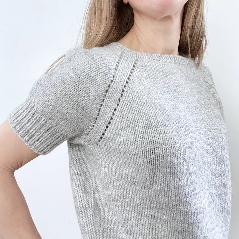 Easy Basic Pullover Knitting Pattern